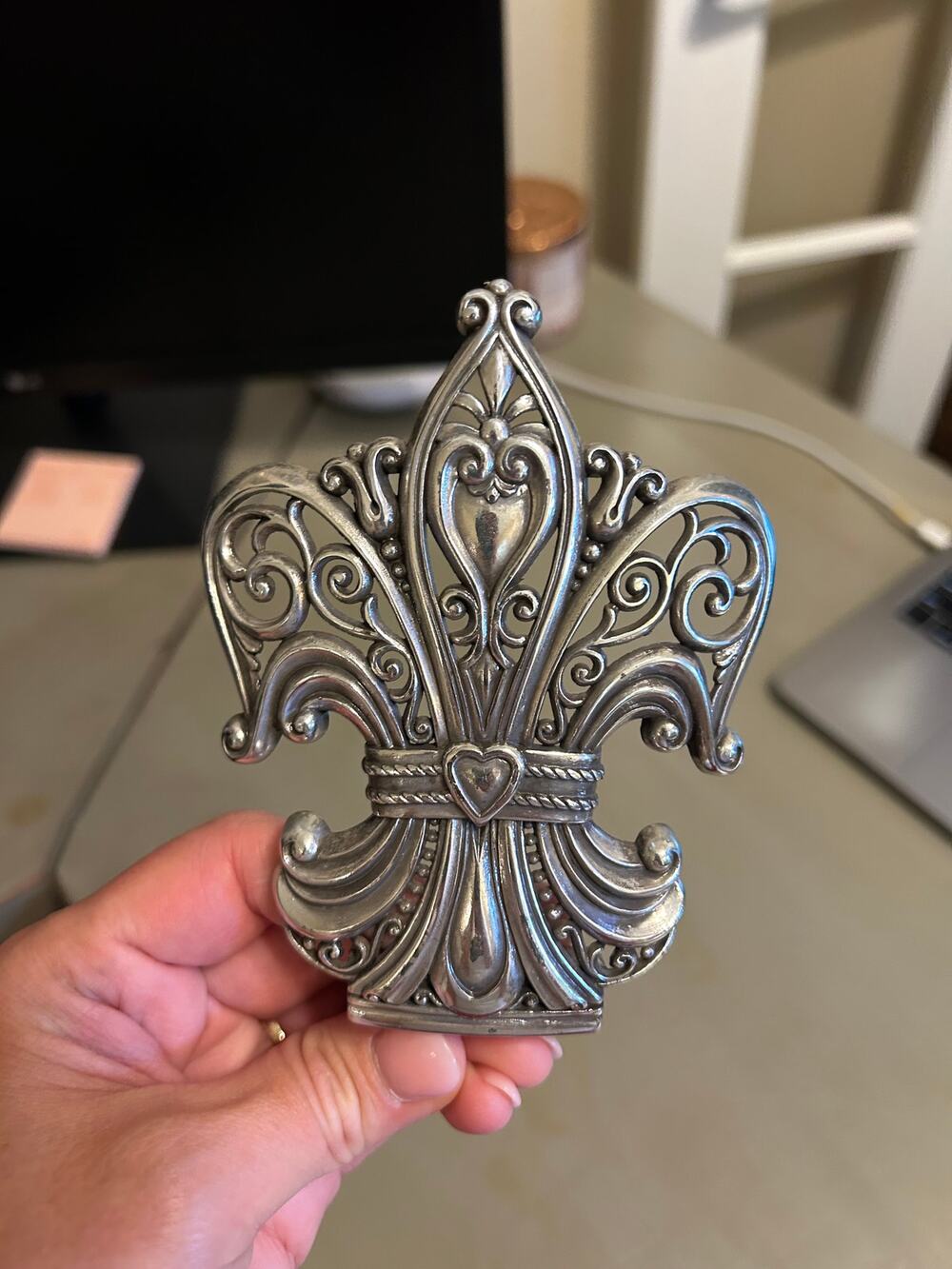 Brighton Night Light Cover Silver Tone